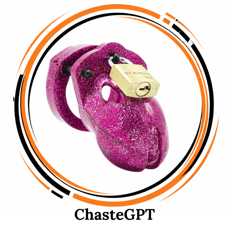 Mr. Stubb Glitter Chastity Cage Kit