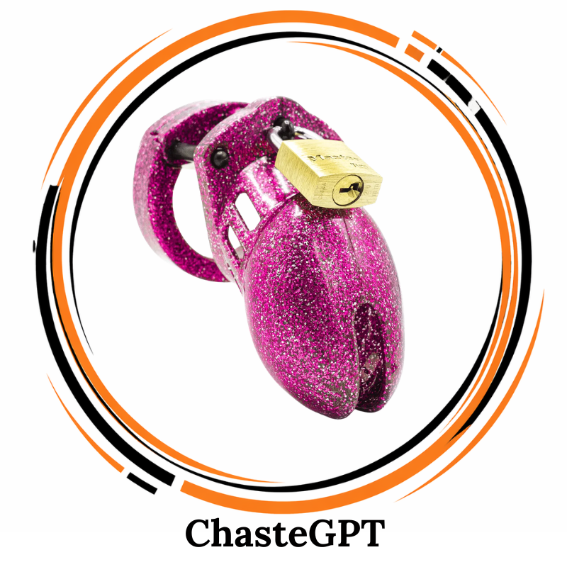 CB-6000S Glitter Chastity Cage Kit