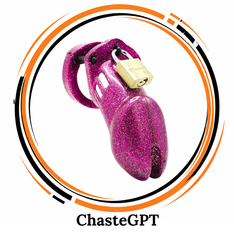 CB-6000 Glitter Chastity Cage Kit