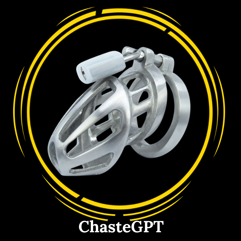 BON4M small - medium stainless steel chastity cage