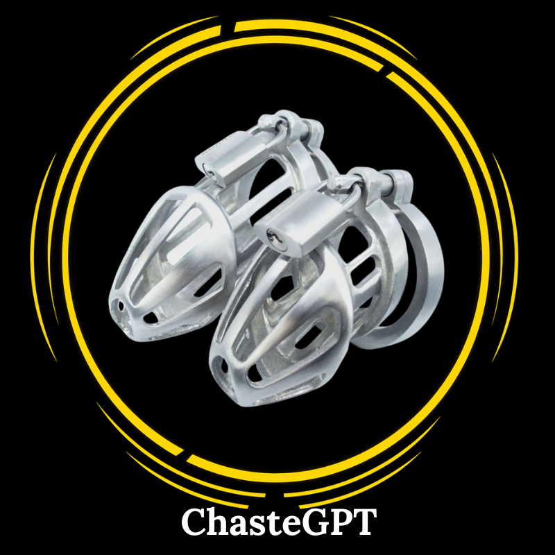 BON4Mplus optimal male chastity package in stainless steel