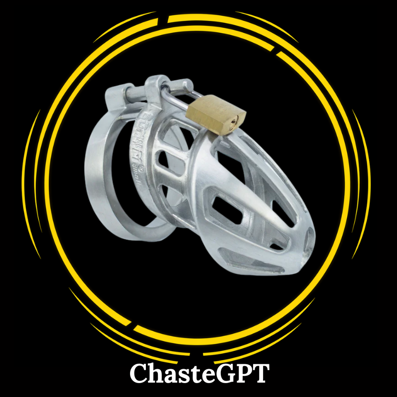 BON4Msmall stainless steel chastity device / Solid version