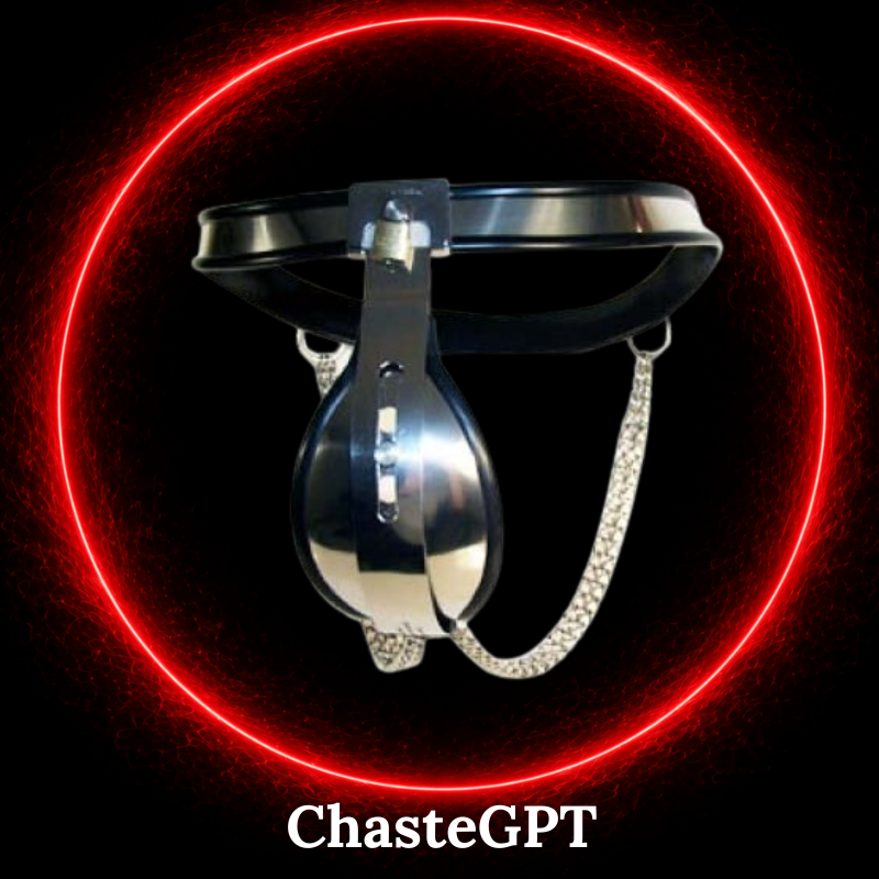 TRANSFORMATION chastity belt with COMFORT System in CHAINS-Style or DOUBLE-ACTIV for men