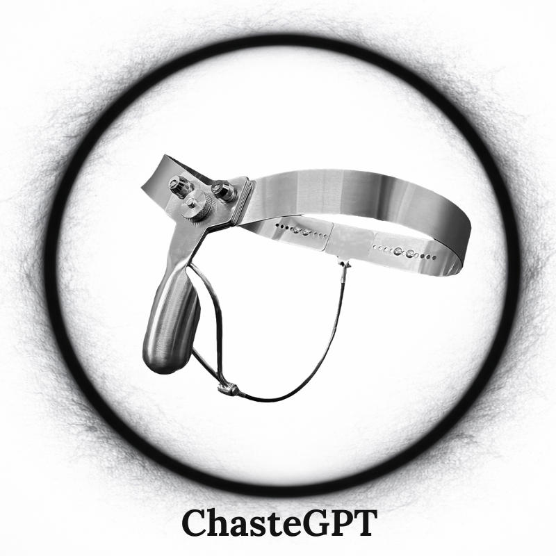 Complete Chastity Belt for Men (BBCS) Low Pro