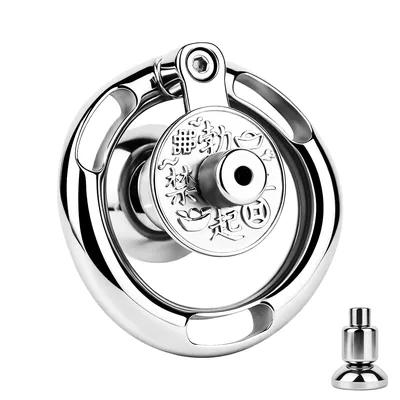 Ancient Chinese Coin Inverted Chastity Cage | F342A