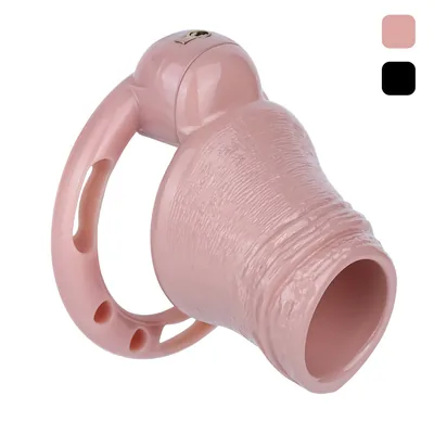 Resin Sexy Glans Exposed Chastity Cage
