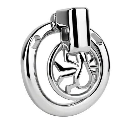 Night Silver Web Hunter Chastity Cage