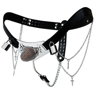 Silver Scale Armor - Chain Chastity Pants