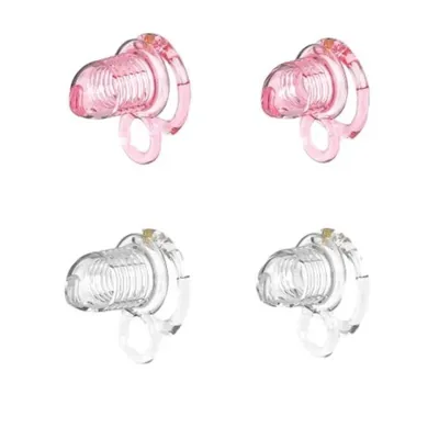 Flexible Silicone Chastity Cage Q608038