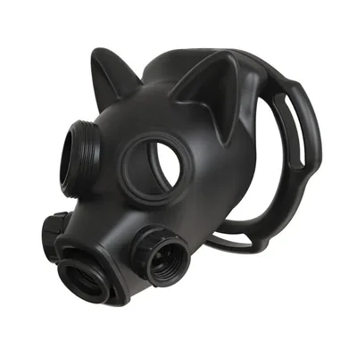 Gas Mask Dog-Head Chastity Cage Q609037