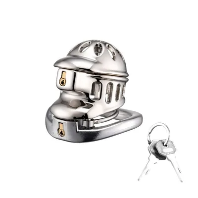 Removable Double-Cage Chastity Cage Q609001