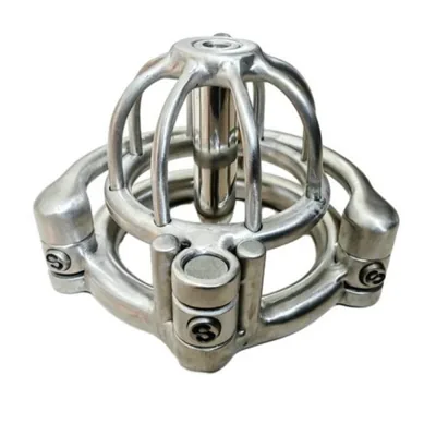 S-Screw with Permanent PA Chastity Cage Q609071