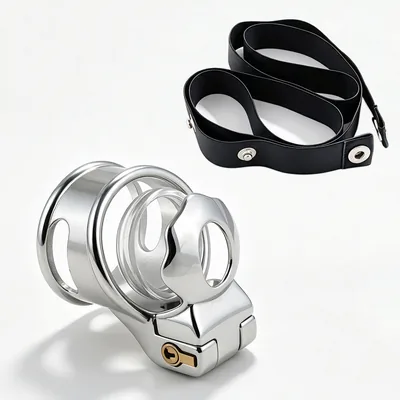 Stainless Steel Glans Cage for Men No Ball Ring