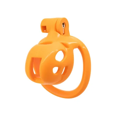 Xscockcage| 3D Print Orange Cobra Chastity Cage