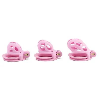 Xscockcage| Matte Texture Pink Cobra Chastity Cage 2.0
